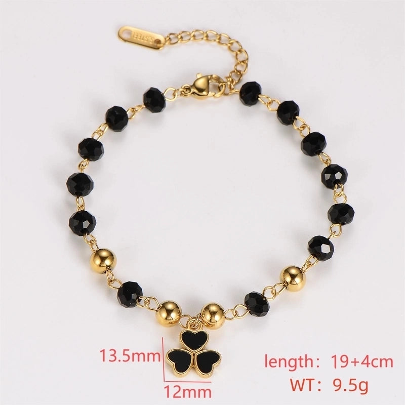 Vintage Style Minimalist Christmas Tree Moon Heart Shape 304 Stainless Steel Bracelets In Bulk Christmas