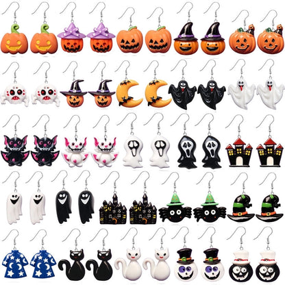 Halloween Cute Funny Halloween Pattern Resin Party Festival