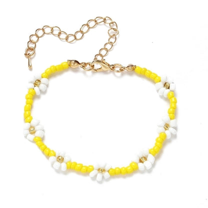 12 Pieces Minimalist Geometric Beaded Inlaid Pearls Women\'s Necklace