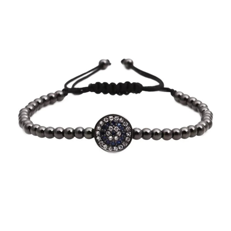 Fashion Copper Bead Weaving Bracelet Nhyl122552