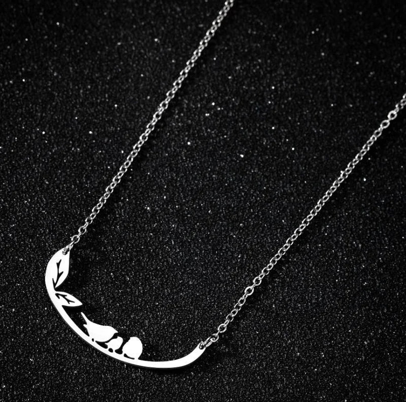 Fashion 201 Stainless Steel 18K Gold Plated Plating Stainless Steel Necklaces