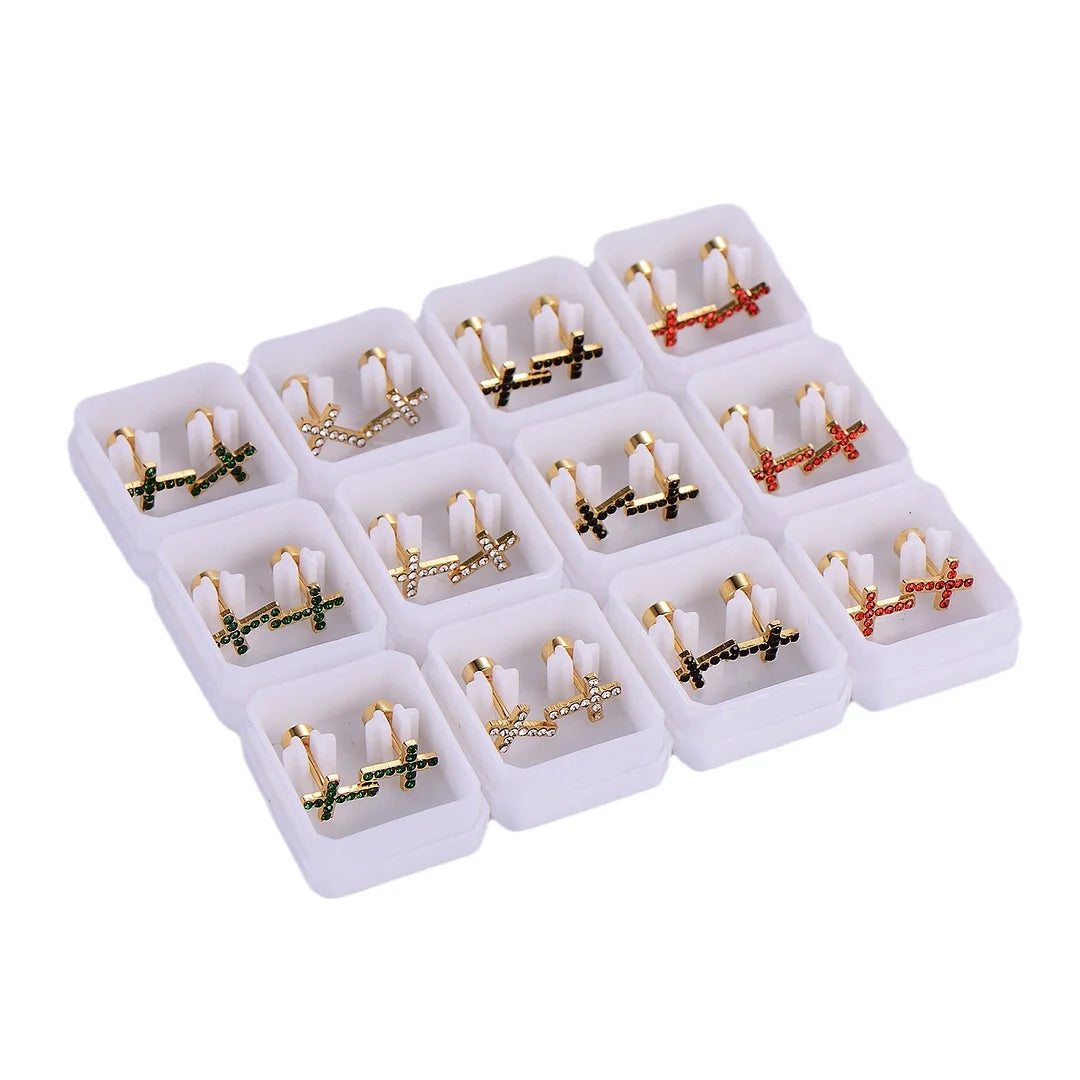 Cartoon Rainbow Stainless Steel Stud Earrings