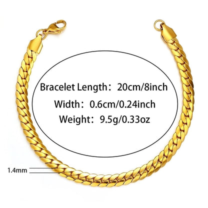 Classic Style Solid Color 304 Stainless Steel Bracelets In Bulk Stainless Steel Bracelets