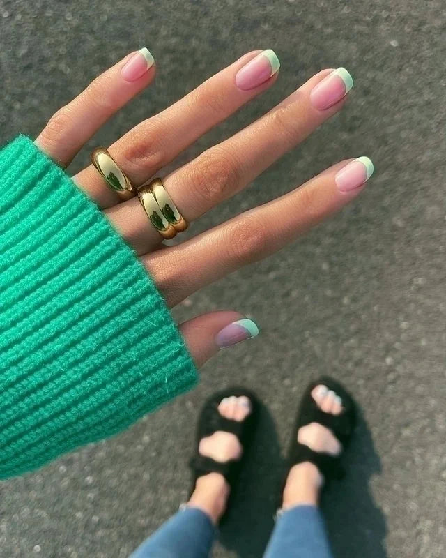 304 Stainless Steel 18K Gold Plated Elegant Polishing Plating Circle Rings