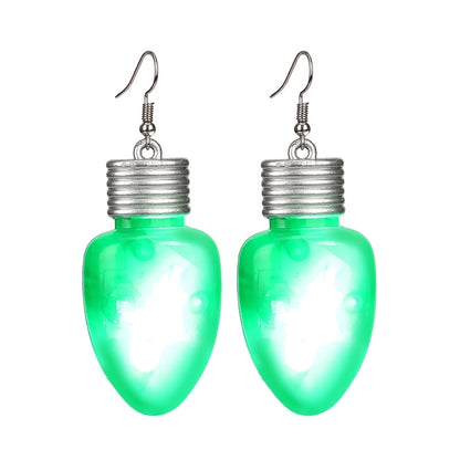 1 Pair Original Design Solid Color Plastic Drop Earrings