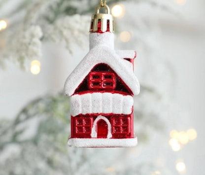 Christmas Fashion Santa Claus Plastic Party Hanging Ornaments