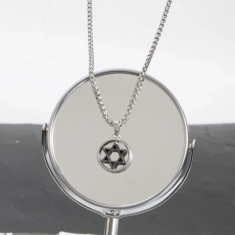 Hip-hop Animal Cartoon Character Alloy Titanium Steel Pendant Necklace In Bulk