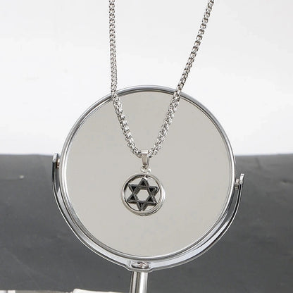 Hip-hop Animal Cartoon Character Alloy Titanium Steel Pendant Necklace In Bulk