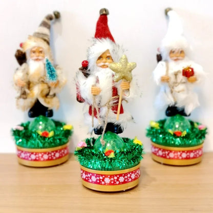 Christmas Casual Santa Claus Party Ornaments Decorations Hanging Ornaments
