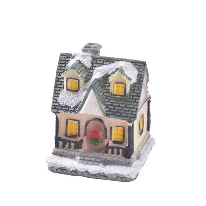 Christmas New Christmas Decorations Resin Small House Micro Landscape Resin House Christmas Ornament Christmas Gift