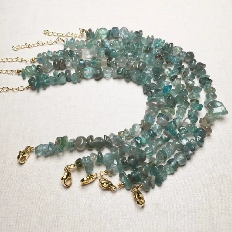 2 Pieces Ethnic Style Irregular Geometric Crystal Bracelets