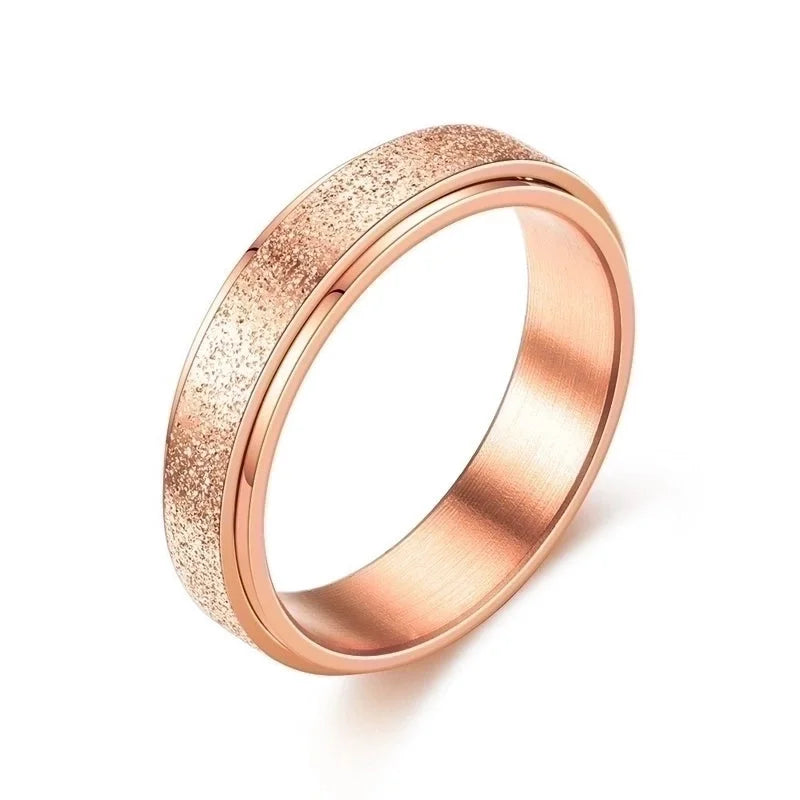 Fashion Minimalist Geometric Stainless Steel Stainless Steel Rings