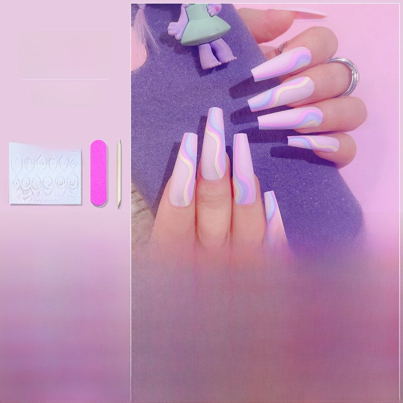 Wear Armor Finished Product Nail Tip Disassembly Removable Wear Nail Stickers