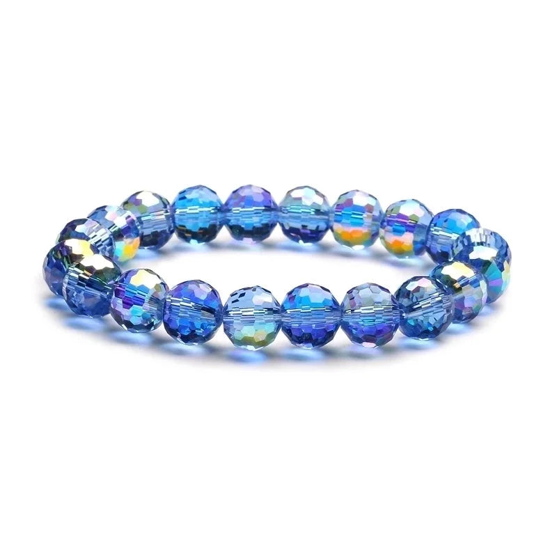 Retro Colorful Natural Stone Beaded Bracelets