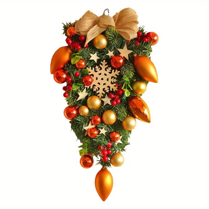 Christmas Minimalist Classic Style Heart Shape Plastic Party Hanging Ornaments Decorative Props Party Supplies Decorations 1 Piece