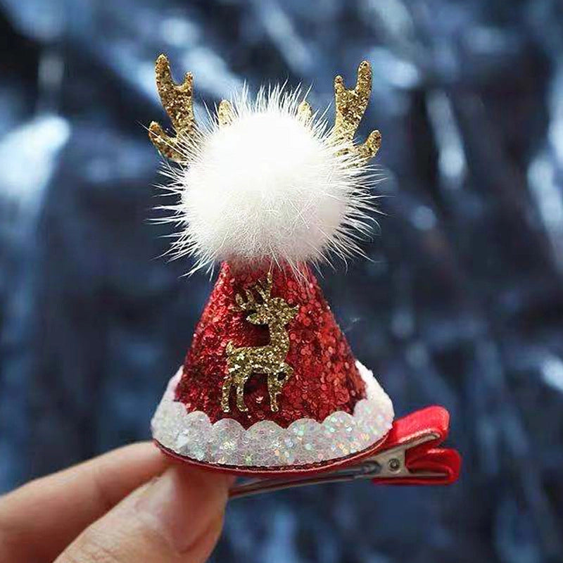 Christmas Fashion Antlers Plush Festival