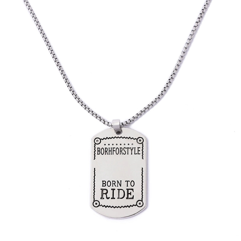 Hip-Hop Animal Skull Stainless Steel Alloy Plating Pendant Necklace