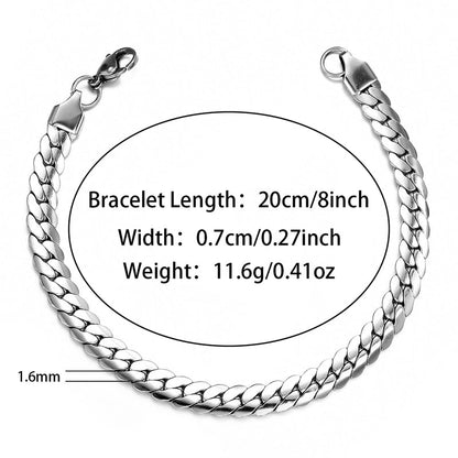 Classic Style Solid Color 304 Stainless Steel Bracelets In Bulk Stainless Steel Bracelets
