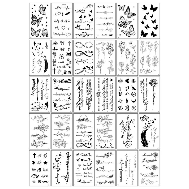 Christmas Tattoos & Body Art