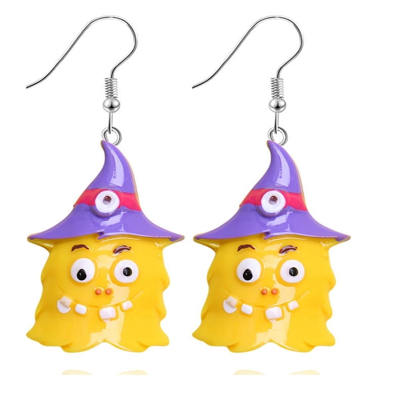 Halloween Cute Classic Style Pumpkin Hand Eye Resin Party Festival