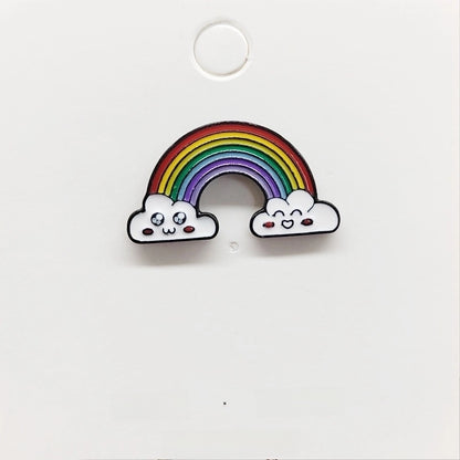 Casual Cute Streetwear Pin Cartoon Character Alloy Enamel Unisex Brooches