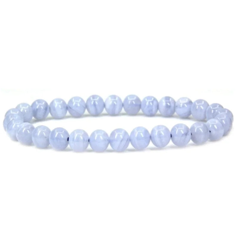 Fashion Solid Color Natural Stone Beaded Bracelets