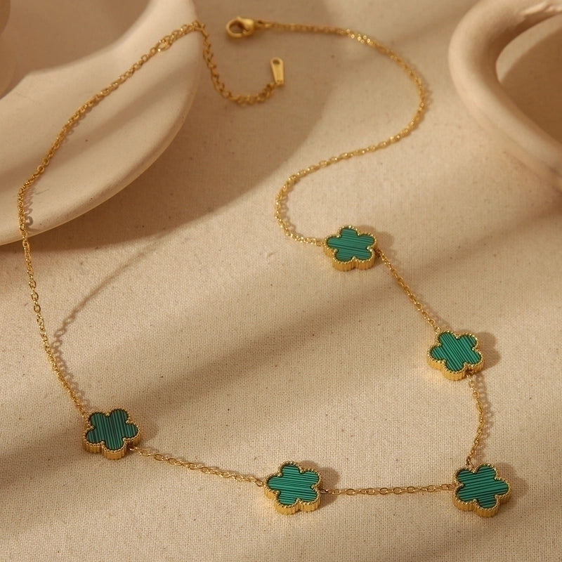 Sweet Minimalist Classic Style Pork Belly 304 Stainless Steel 18K Gold Plated Curb Chain Necklace In Bulk