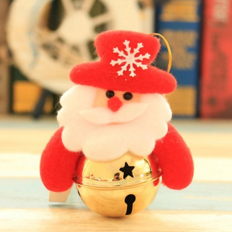 Christmas Casual Bell Snowman Party Hanging Ornaments Decorations Hanging Ornaments