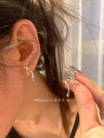 1 Pair Casual Minimalist Round Heart Shape Plating Inlay Copper Zircon Earrings