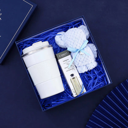 Business Gift Set Women's Day Gift Employee Activity Insulated Cup Umbrella Suitable For Clients