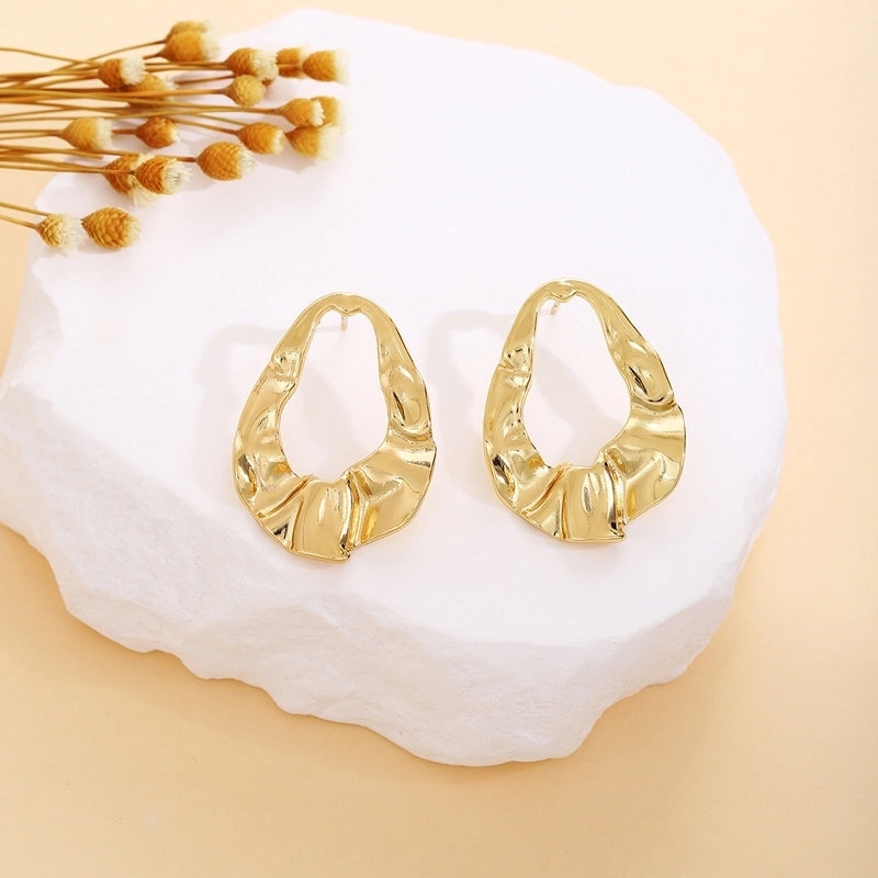 1 Pair Elegant Minimalist Geometric 304 Stainless Steel Stainless Steel Earrings