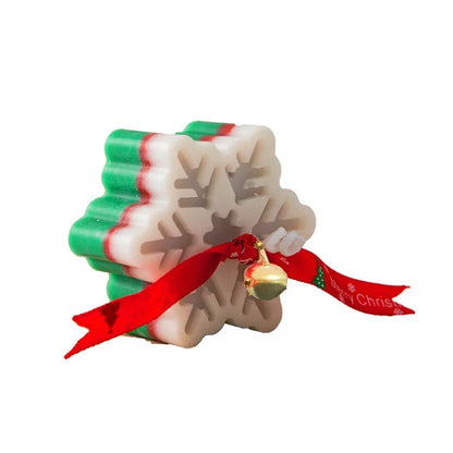 Christmas Minimalist Classic Style Snowflake Paraffin