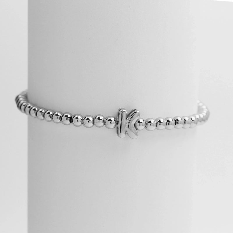 Copper Minimalist Plating Letter Bracelets