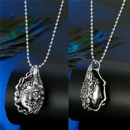 Skull Alloy Halloween Unisex Necklace