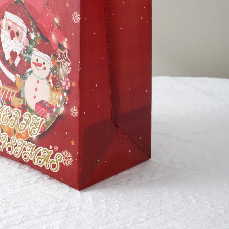 Christmas Cute Christmas Tree Santa Claus Nonwoven Party Festival Gift Bags