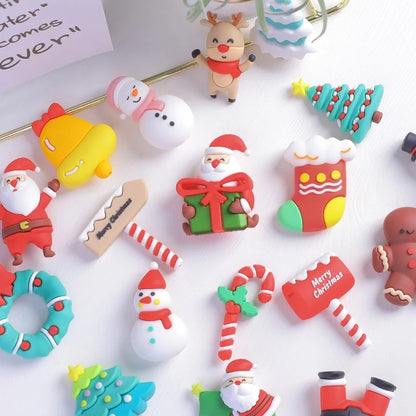 Christmas Santa Claus Soft Glue Party Cake Decorating Supplies