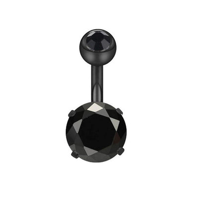 Minimalist Geometric Stainless Steel Plating Belly Ring 1 Piece