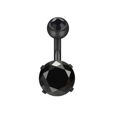 Minimalist Geometric Stainless Steel Plating Belly Ring 1 Piece