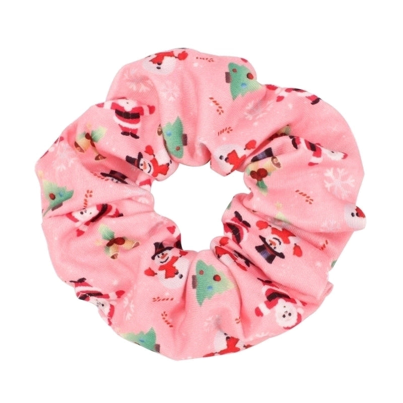 Christmas Circles Snowman Bells Santa Claus Antlers Hat Gift Crutch Party Holiday Colon Circles