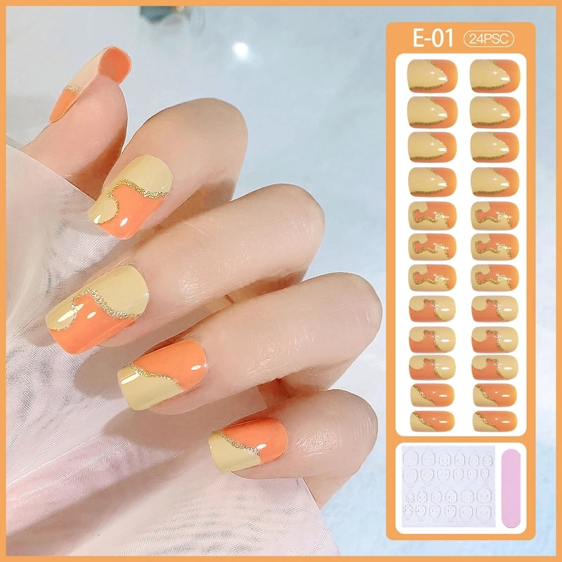 Wear Armor Finished Product Nail Tip Disassembly Removable Wear Nail Stickers