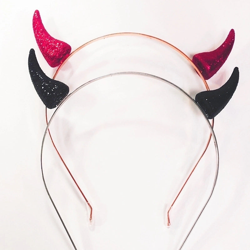 Halloween Birthday Party Devil Headband Headdress Headdress Female Adult Party Online Celebrity Hairpin