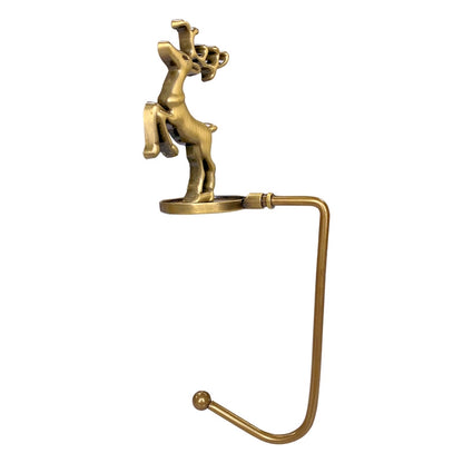 Christmas Fireplace Hook Metal Bag Hook Snowflake Christmas Stocking Hook In Stock