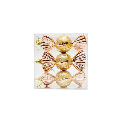 Christmas Electroplated Candy Ball Set Christmas Tree Hanging Decoration Christmas Candy Colorful Candy