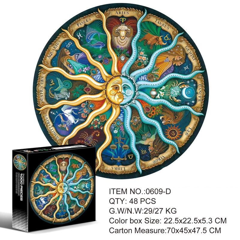 Puzzles Animal Earth Paper Toys