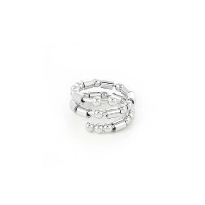 Fashion Geometric Stainless Steel Rings 1 Piece
