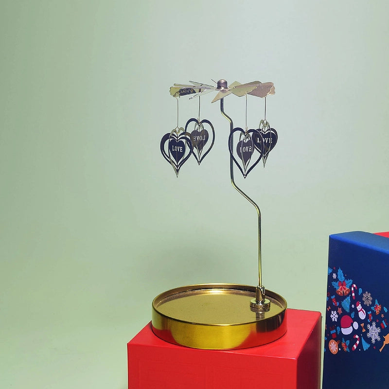 Novelty Solid Color Stainless Steel Metal Candlestick