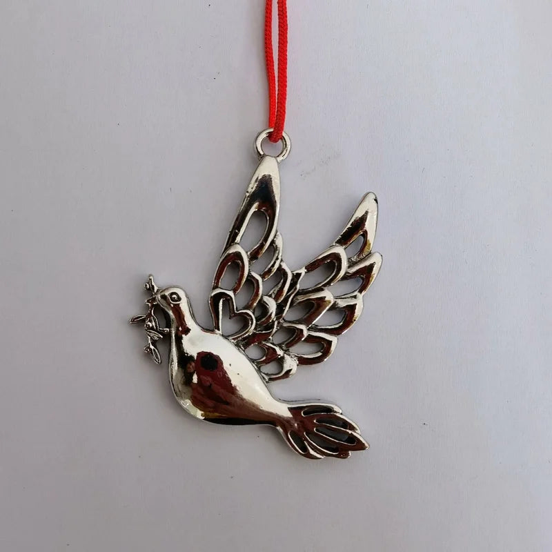 Christmas Fashion Christmas Tree Metal Party Hanging Ornaments