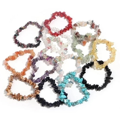 1 Piece Minimalist Geometric Natural Stone Bracelets