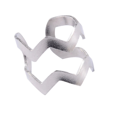 10 Pieces Casual Vacation Tropical Solid Color Polishing 304 Stainless Steel 18K Gold Plated Ear Cuffs