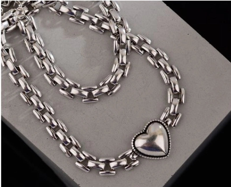 Minimalist Heart Shape Copper Plating Bracelets